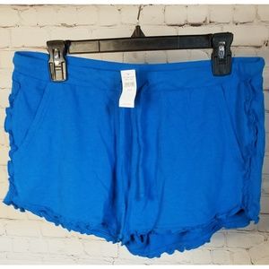 Aerie Soft shorts with Ruffle edges Medium NWT